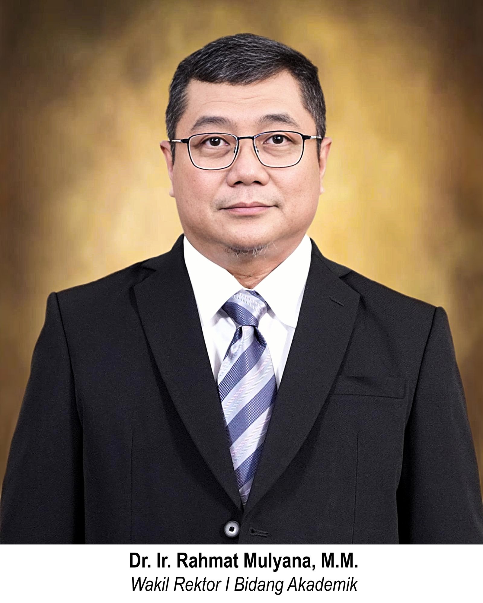 Dr. Ir. Rahmat Mulyana, M.M. - Wakil Rektor I Bidang Akademik Universitas UMMI Bogor